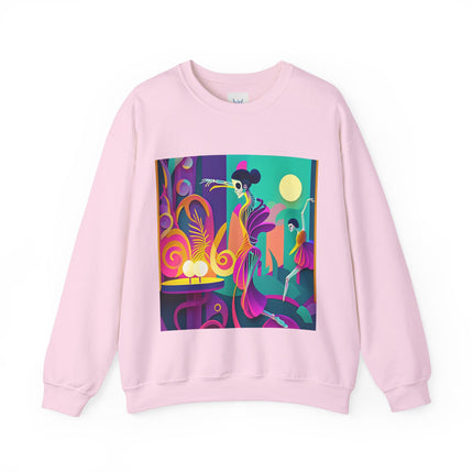 Dance of the Skeleton Ballerinas Unisex Heavy Blend™ Crewneck Sweatshirt