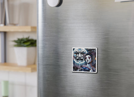 Geisha’s Black Ink Tears Die-Cut Magnets (5 Sizes)