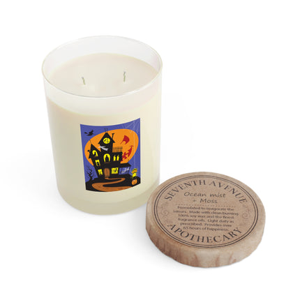 Halloween Night at the Haunted House Scented Candle - Full Glass, 11oz
