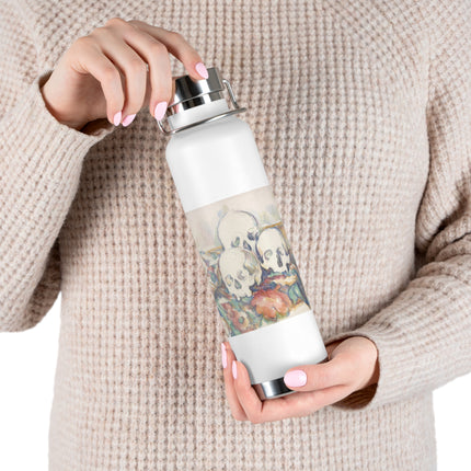 The Three Skulls by Paul Cézanne Copper Vacuum Insulated Bottle, 22oz
