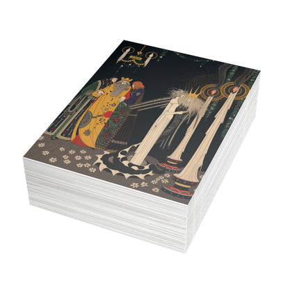 👑🕯️ The Midnight Court Postcard Bundles – Art Deco Royal Fantasy