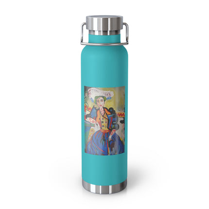 A Mulher by Amadeo de Souza-Carosa Copper Vacuum Insulated Bottle, 22oz