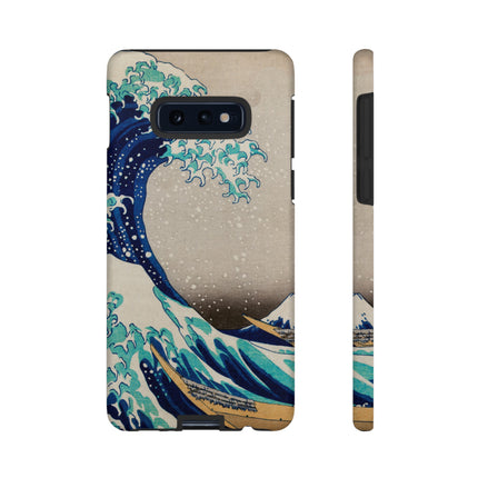 The Great Wave off Kanagawa by Katsushika Hokusai Phone Cases