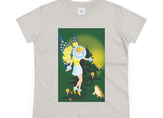 The Enchanted Encounter Women's Midweight Cotton Tee