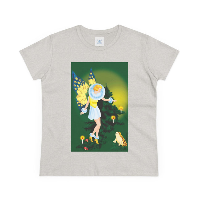 The Enchanted Encounter Women's Midweight Cotton Tee