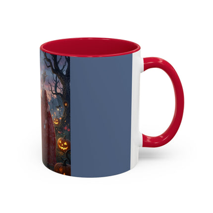 ♥️🎃 The Queen Of Hearts Halloween Masquerade Colorful Mug – Royal Halloween Fantasy