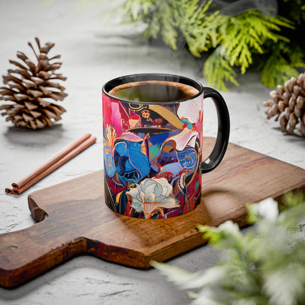 Ethereal Irises Colorful Mugs (11oz, 15oz)