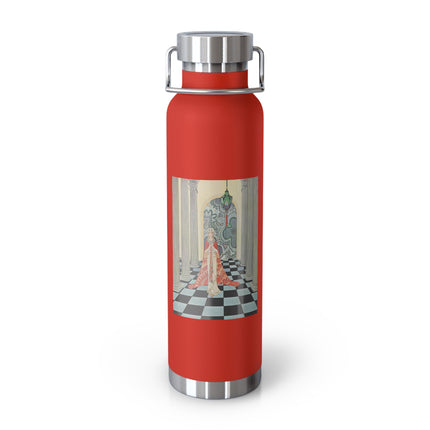 Cadmus Beheld a Female Figure by Virginia Frances Sterrett Copper Vacuum Insulated Bottle, 22oz