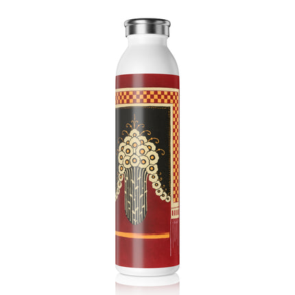 La décoration moderne dans le textile Pl. 3 by Gaston Charlet Slim Water Bottle