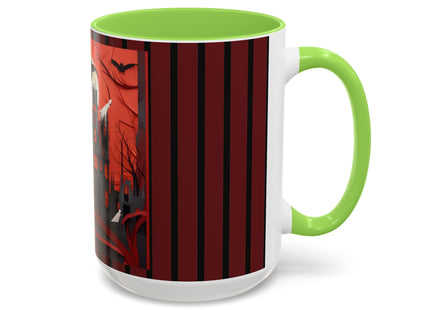 Halloween Night Scene Colorful Mugs (11oz, 15oz)