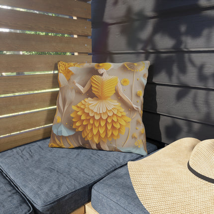 Dandelion Fairy Outdoor Pillows