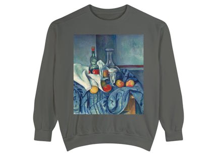 The Peppermint Bottle by Paul Cézanne Unisex Garment-Dyed Sweatshirt