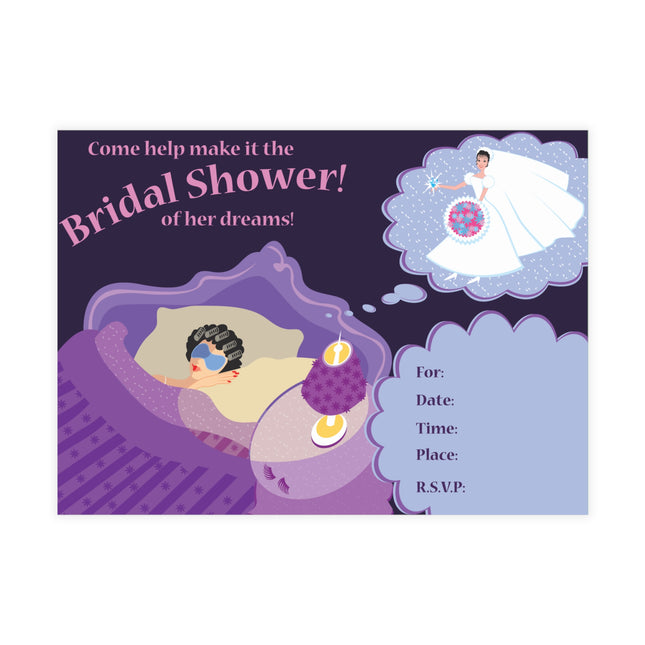 Perfect Bridal Shower Invitation! Bundles of 10, 30, 50 Pieces Available (envelopes included)