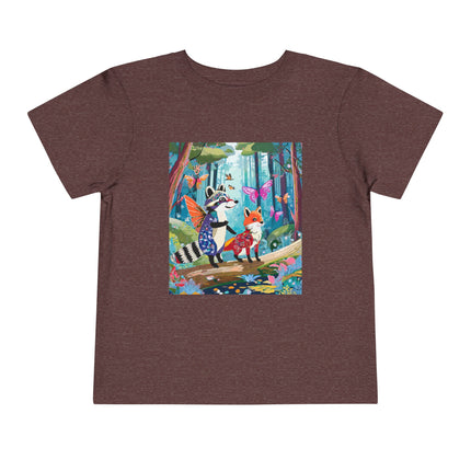 Whimsical Woodland Toddler Short Sleeve Tee