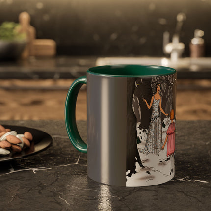 Fairy Tale Elegance Colorful Mugs (11oz, 15oz)