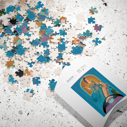 March & Aquamarine (Gem Series) by Sofia Chiostri Puzzle (110, 252, 500-piece)