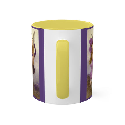 The Abduction of Psyche by William Bouguereau Colorful Mugs, 11oz