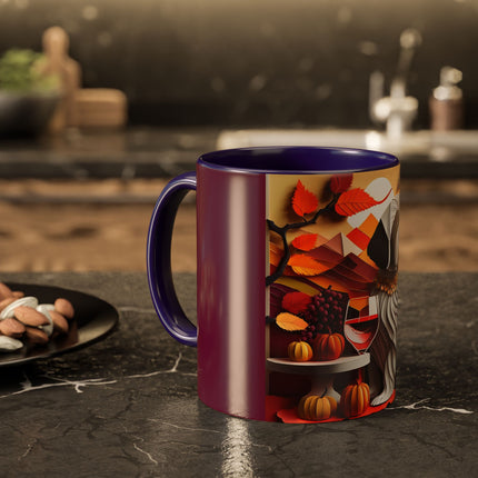 Shih Tzu at an Autumn Colorful Mugs (11oz, 15oz)