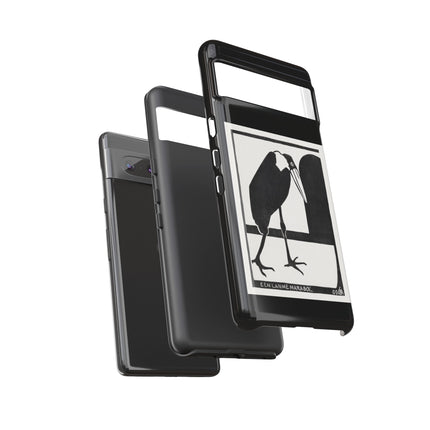 A Lame Marabou by Samuel Jessurun de Mesquita Phone Cases