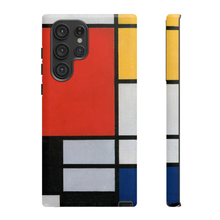 Composition with Red, Yellow, Blue, and Black by Piet Mondrian Phone Cases