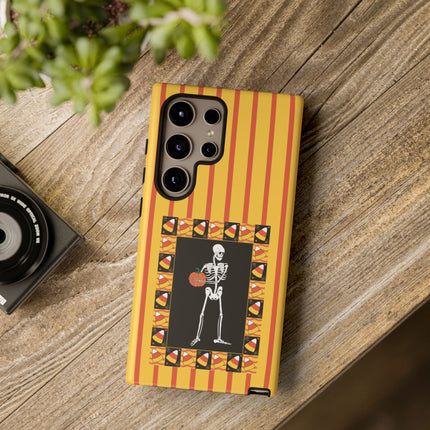 Candy Corn Skeleton Phone Cases