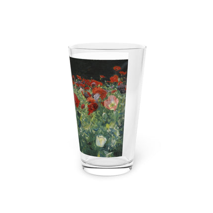 Poppies (A Study of Poppies for Carnation, Lily, Lily, Rose) by John Singer Sargent Glass, 16oz