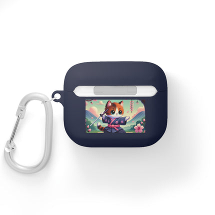 Samurai Kitten AirPods and AirPods Pro Case