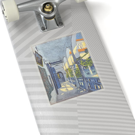 Gallery of a Moroccan Riad by George Gaudion Kiss-Cut Stickers (4 Sizes)