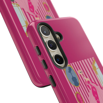 Lady in Pink Phone Case – Graceful Sophistication