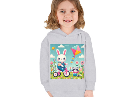 Breezy Meadow Ride Toddler Pullover Fleece Hoodie
