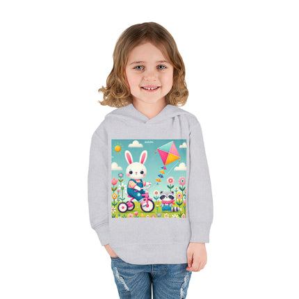 Breezy Meadow Ride Toddler Pullover Fleece Hoodie