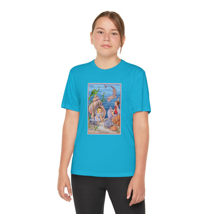 Fairy Whispers of the Sea Youth Competitor Tee – Ocean Magic & Underwater Wonder