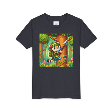 Stealthy Stripes Youth Short Sleeve Tee