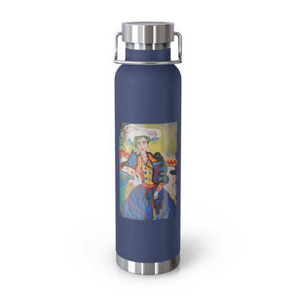 A Mulher by Amadeo de Souza-Carosa Copper Vacuum Insulated Bottle, 22oz