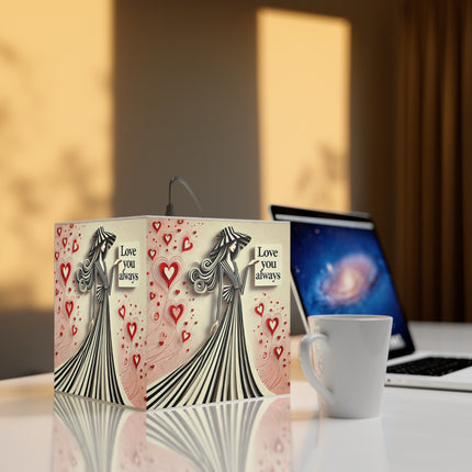 Love You Always Light Cube Lamp
