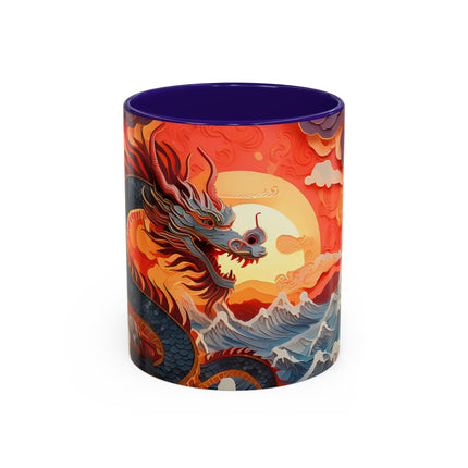 Emergence of the Dragon Colorful Mugs (11oz, 15oz)