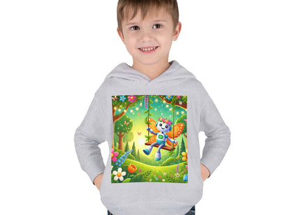 Robot Fairy Toddler Pullover Fleece Hoodie