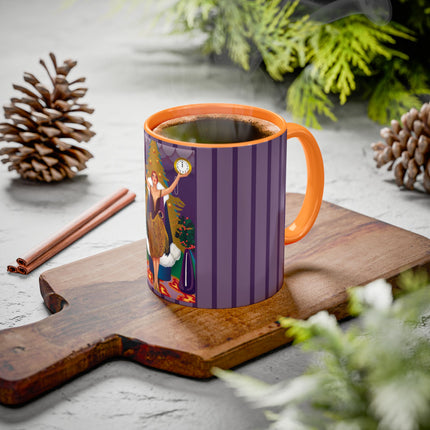 Countdown to Christmas Elegance Colorful Mugs (11oz, 15oz)