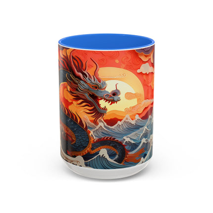 Emergence of the Dragon Colorful Mugs (11oz, 15oz)