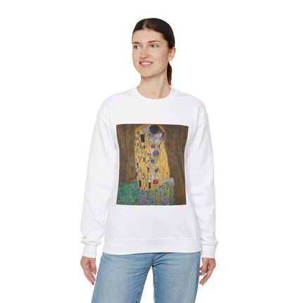 The Kiss by Gustav Klimt Heavy Blend™ Crewneck Sweatshirt
