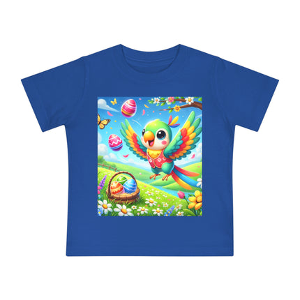 Easter Parrot Baby Short Sleeve T-Shirt