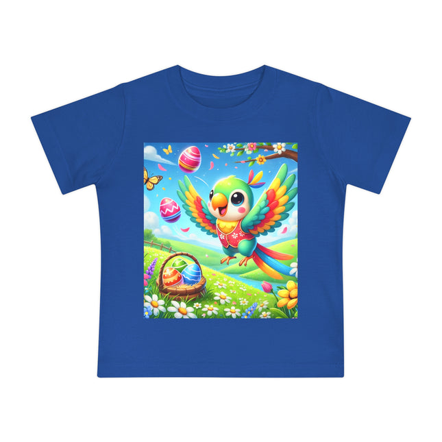 Easter Parrot Baby Short Sleeve T-Shirt