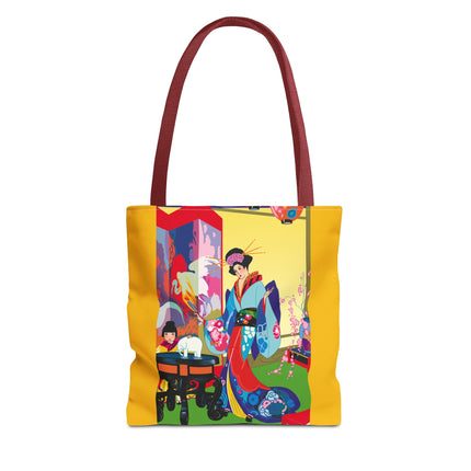 A Timeless Journey by Umberto Brunelleschi Tote Bag (AOP)