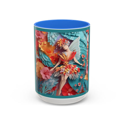 Hibiscus Fairy Colorful Mugs (11oz, 15oz)