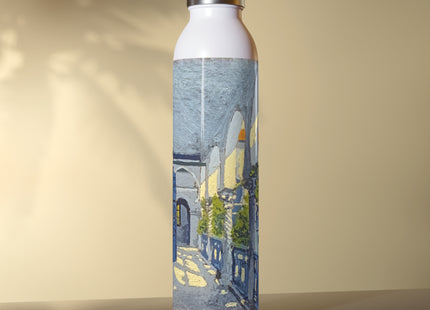 Gallery of a Moroccan Riad by George Gaudion Slim Water Bottle