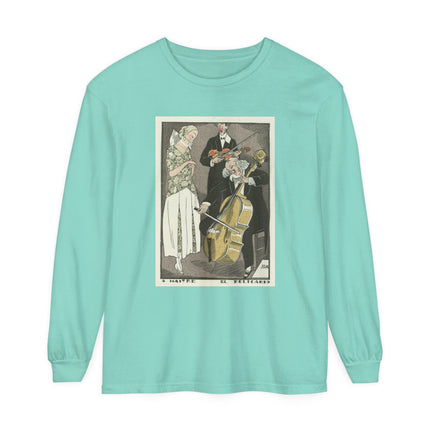O Maitre el Relicario by Fernand Siméon Garment-dyed Long Sleeve T-Shirt