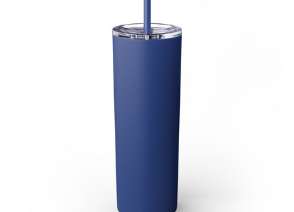 Costume de Yacht by George Barbier Skinny Tumbler with Straw, 20oz