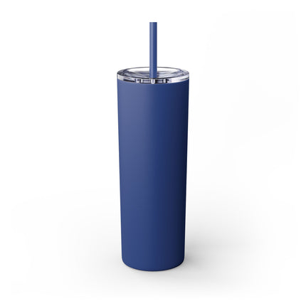 Costume de Yacht by George Barbier Skinny Tumbler with Straw, 20oz