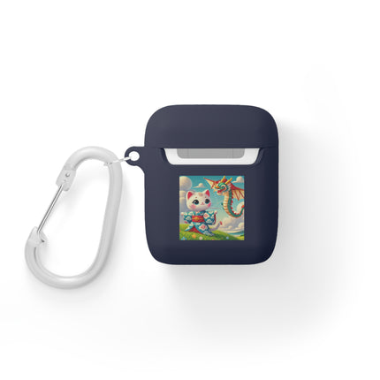 Geisha Kitten and the Dragon Kite AirPods and AirPods Pro Case