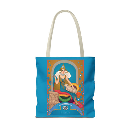 Astrology Gem Series: April & Diamond Tote Bag
